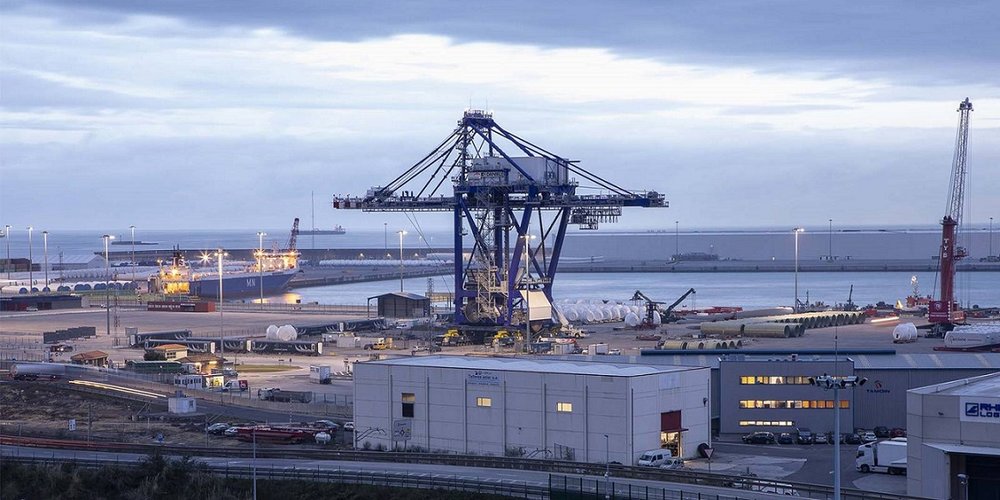 Danieli Grab Ship unloader for Arcelor Mittal, Belgium